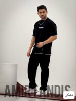 تیشرت باکسی مردانه کثیف دوز_کد4119 - Image 4
