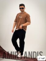 تیشرت باکسی مردانه کثیف دوز_کد4119 - Image 6