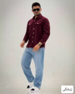 پیراهن مردانه کتان شافل_کد4221 - Image 7
