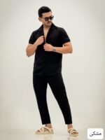 پیراهن مردانه کوتاه پلو_کد4259 - Image 6