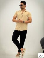 پیراهن مردانه کوتاه پلو_کد4259 - Image 5