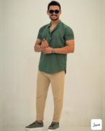 پیراهن ساده مردانه دبل فیس_کد4305 - Image 7
