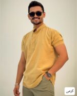 پیراهن ساده مردانه دبل فیس_کد4305 - Image 2