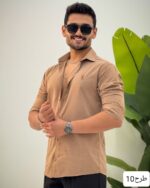 پیراهن مردانه استین بلند پلاس_کد4307 - Image 4