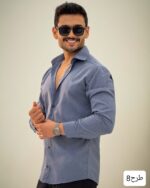 پیراهن مردانه استین بلند پلاس_کد4307