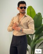 پیراهن مردانه استین بلند پلاس_کد4307 - Image 12