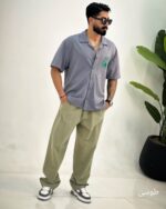 پیراهن مردانه مراکشی سایه_کد4342 - Image 9