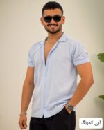 پیراهن مردانه ساده دبل فیس_کد4406 - Image 8