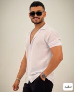 پیراهن مردانه ساده دبل فیس_کد4406 - Image 2