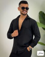 پیراهن مردانه استین بلند پلو_کد4414 - Image 5