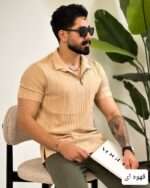 تیشرت مردانه نیم زیپ سوگند_4431 - Image 4