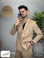 کت و شلوار مردانه دبل برست