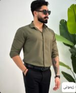 پیراهن پارچه ای ساده_کد4451 - Image 19