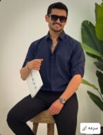 پیراهن پارچه ای ساده_کد4451 - Image 12