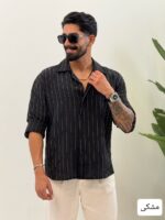 پیراهن مردانه استین بلند پری_کد4479 - Image 4