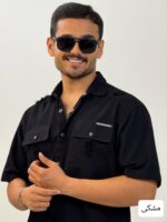 پیراهن مردانه کتان باکسی_کد 4489 - Image 7