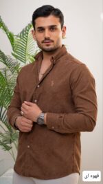 پیراهن مخملی مردانه پاک تن_کد4633 - Image 2