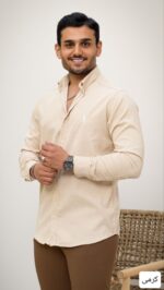 پیراهن مخملی مردانه پاک تن_کد4633 - Image 3