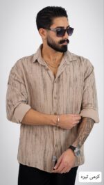 پیراهن وارداتی مردانه شاندیز_کد4635 - Image 2