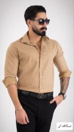 پیراهن مردانه راه راه اذین_کد4638 - Image 9