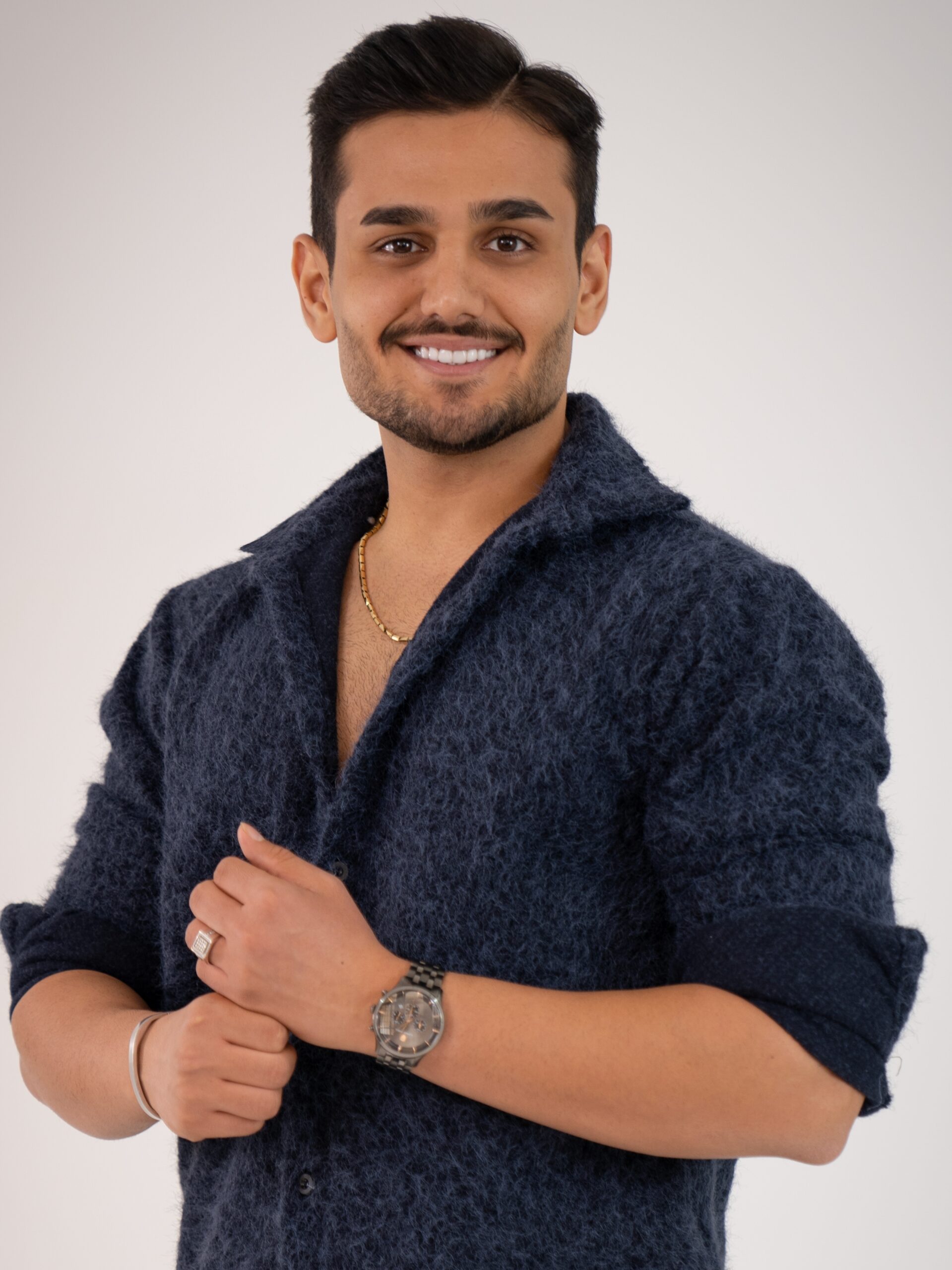 IMG_۲۰۲۵۱۰۱۶_۱۴۵۶۰۰ پیراهن مردانه پشمی پرهام_کد4624 - Image 1