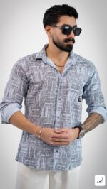 پیراهن مردانه کنفی اذین_کد4627 - Image 5