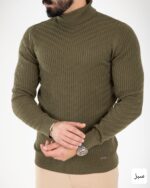 بافت مردانه یقه اسکی داریوش_کد4722 - Image 8