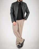 کاپشن مردانه چرم ارتین_کد4723 - Image 3