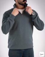 دورس مردانه نیم زیپ پارسا_کد4763 - Image 6