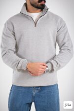 دورس مردانه نیم زیپ پارسا_کد4763 - Image 8