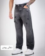 شلوار مردانه جین بگ رویال-کد4782 - Image 3