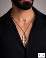 گردنبند پلاک دار_کد4818