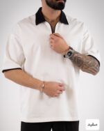 تیشرت یقه دار کارن-کد4834 - Image 4